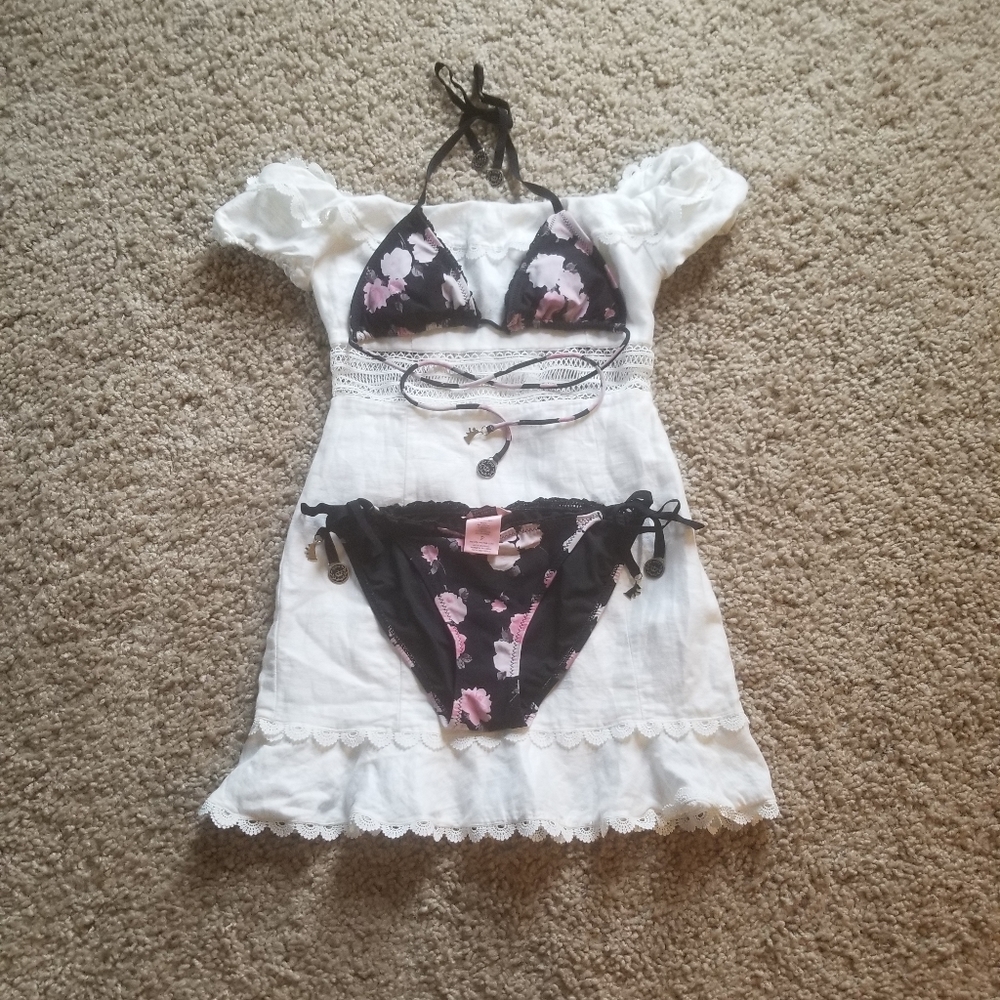 Juicy Couture Bikinis Set Petite Small